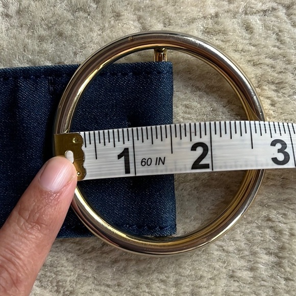 Dolce & Gabbana Denim and Gold Belt - Picture 14 of 16